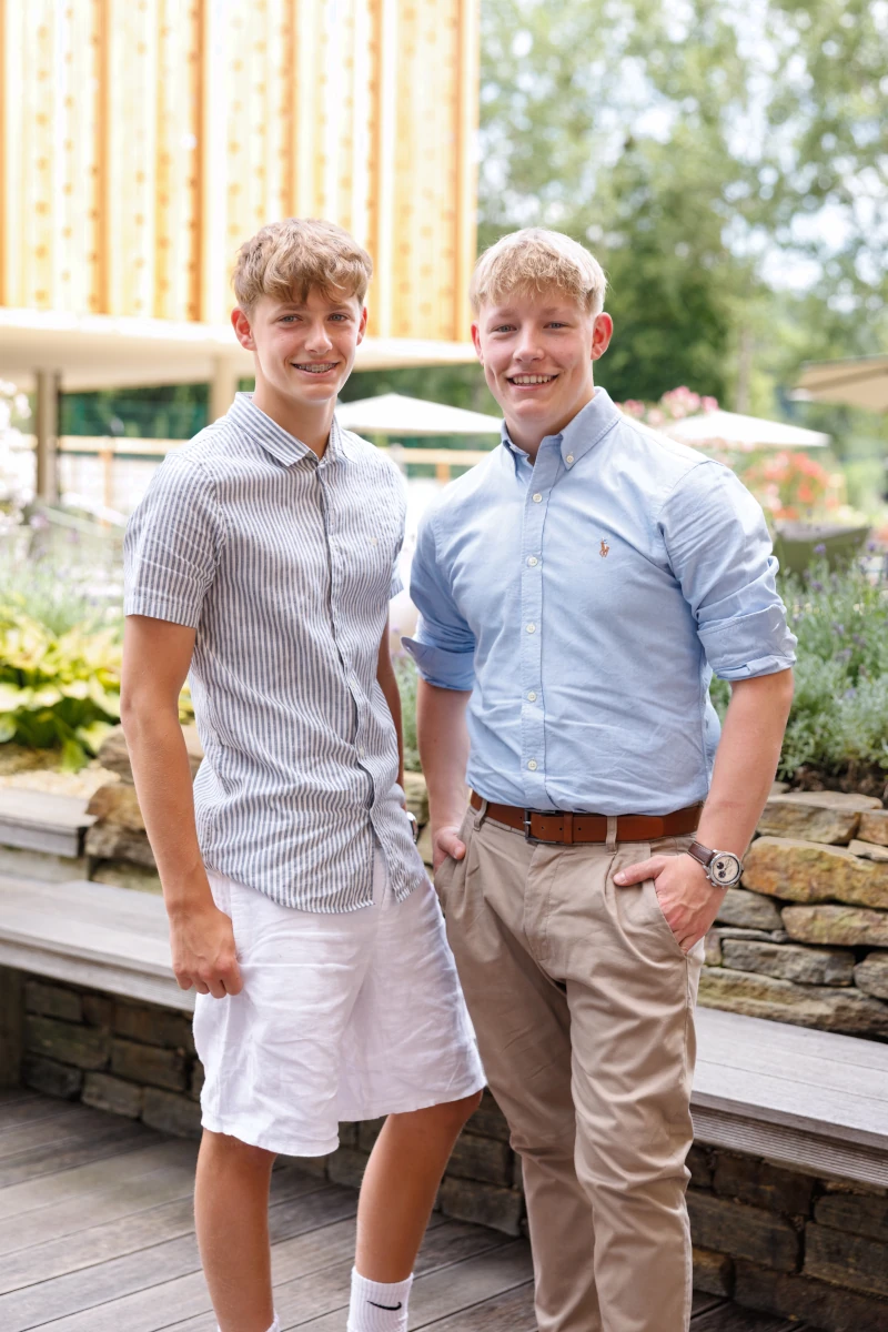 Portrait Valentin und Florenz Pichler
