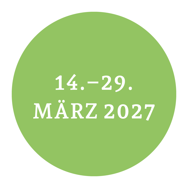 Button: 14.-29. März 2027